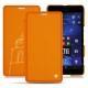 レザーケース Microsoft Lumia 950 XL - 950 XL Dual Sim - Arange clouquié