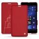 レザーケース Microsoft Lumia 950 XL - 950 XL Dual Sim - Rouge troupelenc