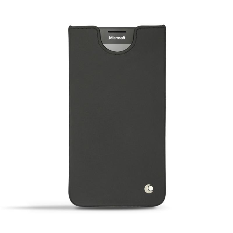 Custodia in pelle Microsoft Lumia 950 XL - 950 XL Dual Sim - Noir ( Nappa - Black ) 