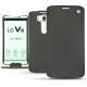 Housse cuir LG V10 - Noir ( Nappa - Black ) 