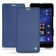 レザーケース Microsoft Lumia 950 XL - 950 XL Dual Sim - Indigo ( Pantone 303U ) 