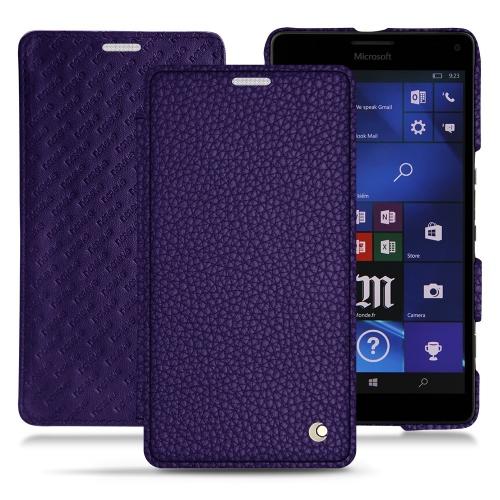 レザーケース Microsoft Lumia 950 XL - 950 XL Dual SimCobalt ( Pantone #2b253f ) 