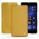 Microsoft Lumia 950 XL - 950 XL Dual Sim leather case - Mimosa ( Pantone 141C ) 