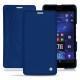 Microsoft Lumia 950 XL - 950 XL Dual Sim leather case - Bleu océan ( Nappa - Pantone 293C ) 