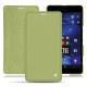 レザーケース Microsoft Lumia 950 XL - 950 XL Dual Sim - Vert olive ( Nappa - Pantone 578U ) 