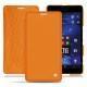 Lederschutzhülle Microsoft Lumia 950 XL - 950 XL Dual Sim - Orange ( Nappa - Pantone 1495U ) 