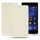 Capa em pele Microsoft Lumia 950 XL - 950 XL Dual Sim - Blanc ( Nappa - White ) 