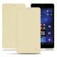 Funda de piel Microsoft Lumia 950 XL - 950 XL Dual Sim - Beige ( Nappa - Pantone 7502C ) 