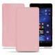 Capa em pele Microsoft Lumia 950 XL - 950 XL Dual Sim - Rose ( Nappa - Pantone 2365C ) 