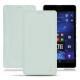 レザーケース Microsoft Lumia 950 XL - 950 XL Dual Sim - Bleu clair ( Nappa - Pantone 277C ) 