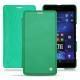 レザーケース Microsoft Lumia 950 XL - 950 XL Dual Sim - Menthe vintage ( Pantone 562C ) 