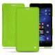 Lederschutzhülle Microsoft Lumia 950 XL - 950 XL Dual Sim - Vert fluo