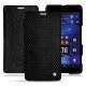 Lederschutzhülle Microsoft Lumia 950 XL - 950 XL Dual Sim - Serpent nero