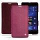 Custodia in pelle Microsoft Lumia 950 XL - 950 XL Dual Sim - Serpent ciclamino