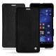 Lederschutzhülle Microsoft Lumia 950 XL - 950 XL Dual Sim - Abaca nero