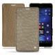 Microsoft Lumia 950 XL - 950 XL Dual Sim leather case - Autruche desert