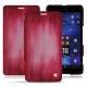 Microsoft Lumia 950 XL - 950 XL Dual Sim leather case - Rose Patine