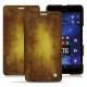 Capa em pele Microsoft Lumia 950 XL - 950 XL Dual Sim - Doré Patine