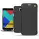 Samsung Galaxy A9 (2016) leather case - Noir ( Nappa - Black ) 