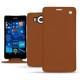 Custodia in pelle Microsoft Lumia 950 - 950 Dual Sim - Marron ( Nappa - Pantone 1615C ) 