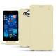 レザーケース Microsoft Lumia 950 - 950 Dual Sim - Beige ( Nappa - Pantone 7502C ) 