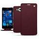 Custodia in pelle Microsoft Lumia 950 - 950 Dual Sim - Lie de vin ( Pantone 5115C ) 