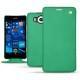 レザーケース Microsoft Lumia 950 - 950 Dual Sim - Menthe vintage ( Pantone 562C ) 