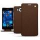 Lederschutzhülle Microsoft Lumia 950 - 950 Dual Sim - Châtaigne ( Pantone 476C ) 