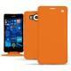 レザーケース Microsoft Lumia 950 - 950 Dual Sim - Orange fluo