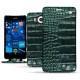 レザーケース Microsoft Lumia 950 - 950 Dual Sim - Crocodile pino