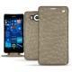 Capa em pele Microsoft Lumia 950 - 950 Dual Sim - Autruche desert