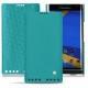 Housse cuir Blackberry Priv - Bleu fluo