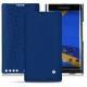 Capa em pele Blackberry Priv - Bleu océan ( Nappa - Pantone 293C ) 
