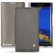 Funda de piel Blackberry Priv - Acier vintage ( Pantone 403C ) 