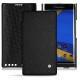 Custodia in pelle Blackberry Priv - Ebène ( Sleek P C12 - Black ) 
