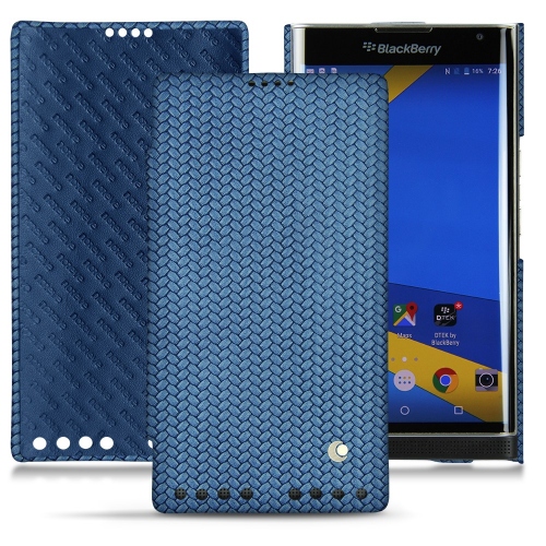 Blackberry Priv leather caseAbaca ishia ( Pantone #395775 ) 