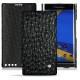 Funda de piel Blackberry Priv - Autruche nero