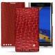 Housse cuir Blackberry Priv - Autruche ciliegia