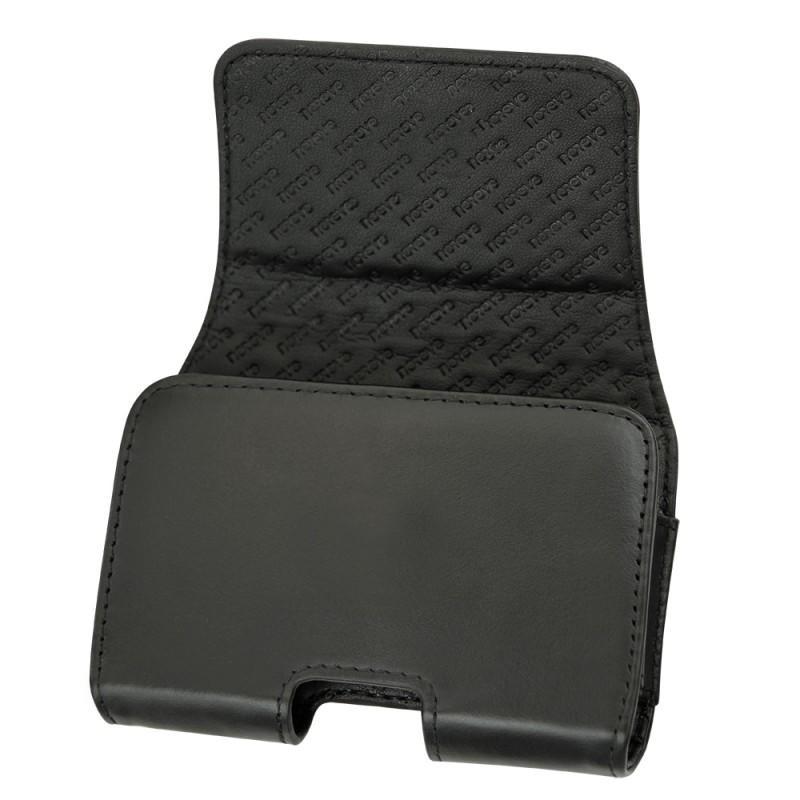 XS-Universalschutzhülle aus Leder für Fotoapparate  - Noir ( Nappa - Black ) 