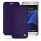 Capa em pele Samsung Galaxy S7 Edge - Cobalt ( Pantone 2766C ) 