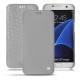 レザーケース Samsung Galaxy S7 Edge - Gris ( Nappa - Pantone W428C ) 