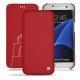 Capa em pele Samsung Galaxy S7 Edge - Rouge troupelenc