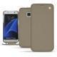 Housse cuir Samsung Galaxy S7 Edge - Darboun sabla