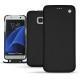 Funda de piel Samsung Galaxy S7 Edge - Negre poudro