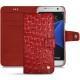 Capa em pele Samsung Galaxy S7 Edge