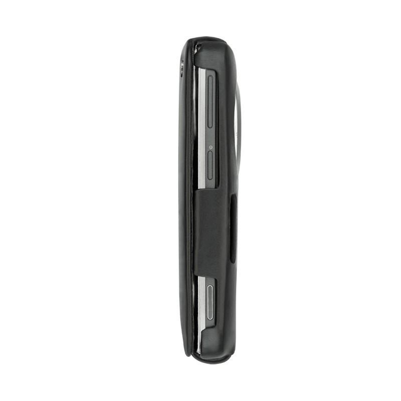 Samsung Galaxy K Zoom  leather case - Noir ( Nappa - Black ) 