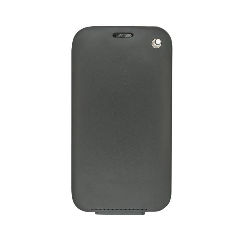 レザーケース Samsung Galaxy K Zoom - Noir ( Nappa - Black ) 