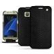 Capa em pele Samsung Galaxy S7 - Serpent nero