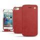 Funda de piel Apple iPhone SE - Cerise vintage ( Pantone 185C ) 