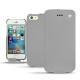 Apple iPhone SE leather case - Gris ( Nappa - Pantone W428C ) 